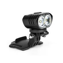 Magicshine MOH 55 Aquila 4000 lumen headlamp with dual CREE LEDs, GoPro mount, and waterproof design.