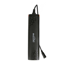 Magicshine MJ-6116C USB rechargeable battery pack with round plug.